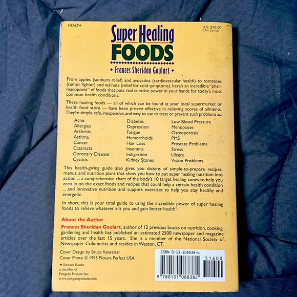 ‘Super Healing Foods’ by Frances Sheridan Goulart book - Picture 2 of 3
